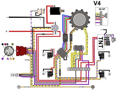 johnson evinrude outboard wiring diagram 